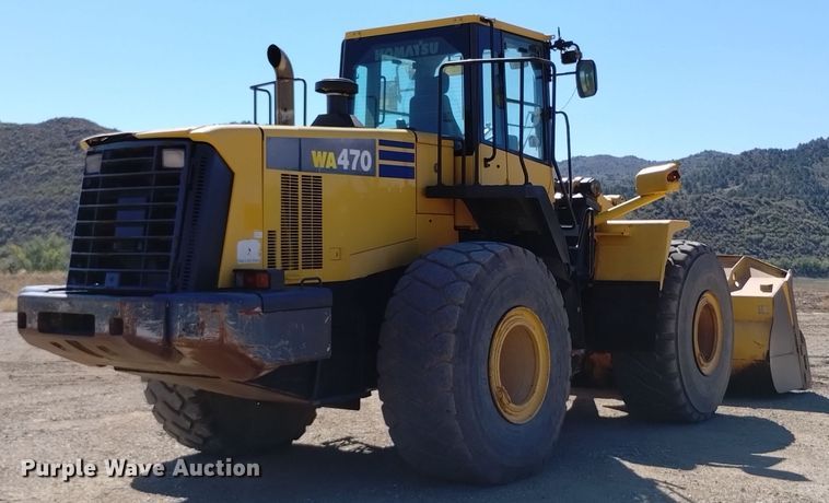image for item DQ6181 2011 Komatsu WA470-6 wheel loader