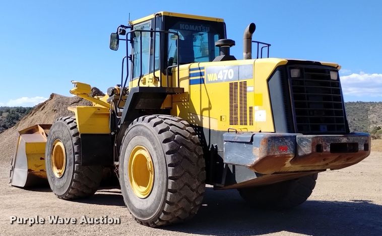 image for item DQ6181 2011 Komatsu WA470-6 wheel loader