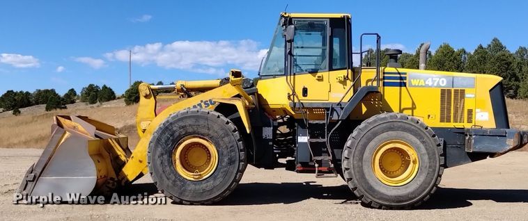image for item DQ6181 2011 Komatsu WA470-6 wheel loader
