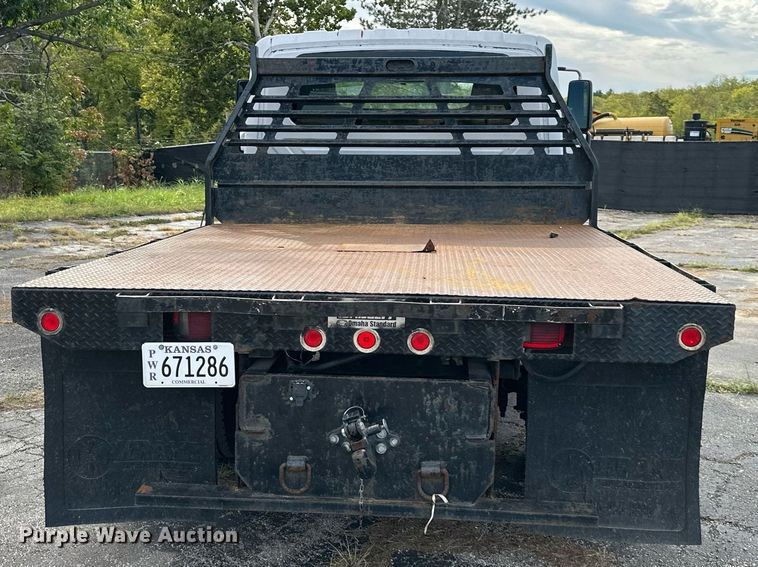 image for item DR2652 2013 International TerraStar Crew Cab flatbed truck