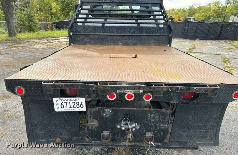 image for item DR2652 2013 International TerraStar Crew Cab flatbed truck