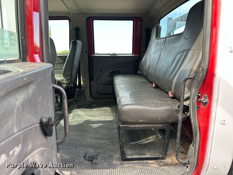 image for item DR2652 2013 International TerraStar Crew Cab flatbed truck