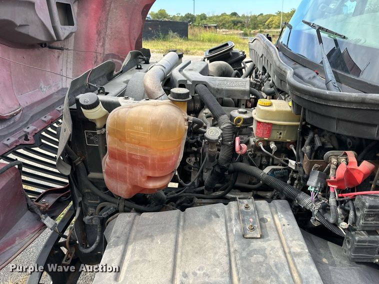 image for item DR2652 2013 International TerraStar Crew Cab flatbed truck