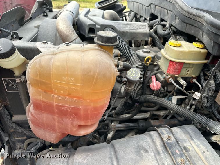 image for item DR2652 2013 International TerraStar Crew Cab flatbed truck