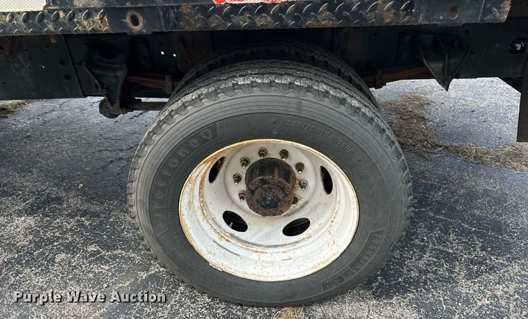 image for item DR2652 2013 International TerraStar Crew Cab flatbed truck