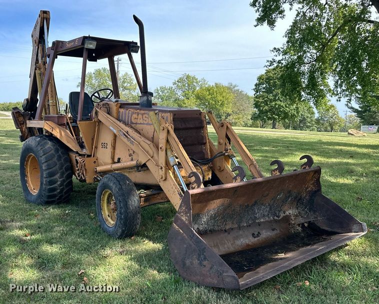 image for item DR2707 Case  580 Super E backhoe