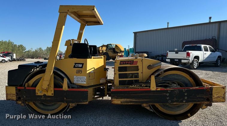 image for item DR2712 2000 Hypac C778B double drum vibratory roller