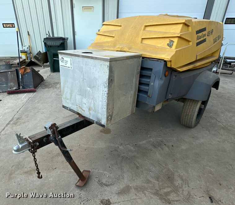 image for item DR2723 Atlas copco  XAS185JD7 air compressor