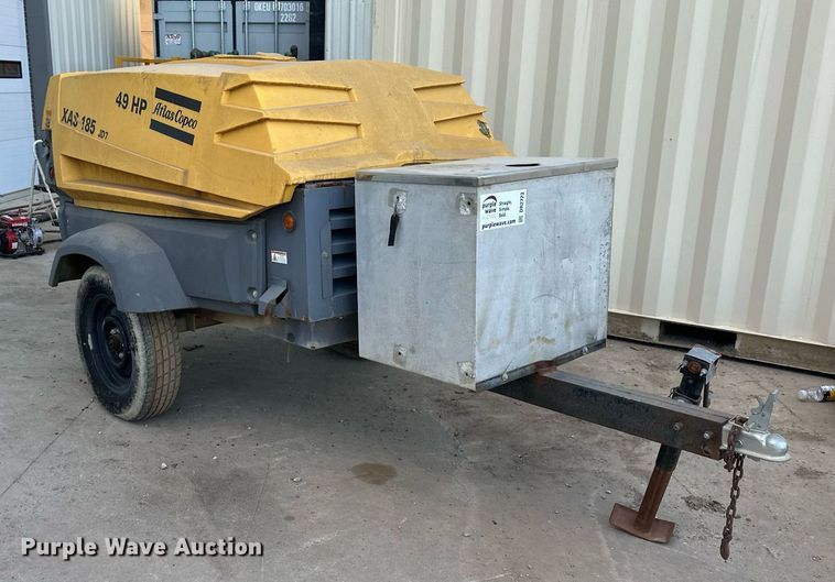 image for item DR2723 Atlas copco  XAS185JD7 air compressor