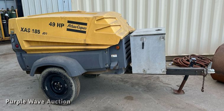 image for item DR2723 Atlas copco  XAS185JD7 air compressor