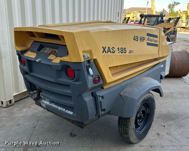 image for item DR2723 Atlas copco  XAS185JD7 air compressor