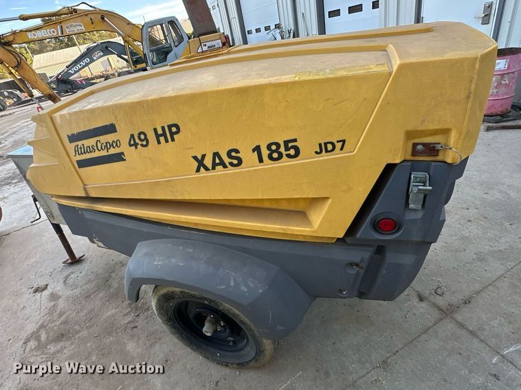 image for item DR2723 Atlas copco  XAS185JD7 air compressor