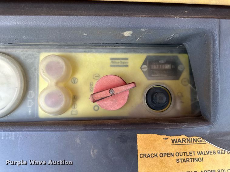 image for item DR2723 Atlas copco  XAS185JD7 air compressor