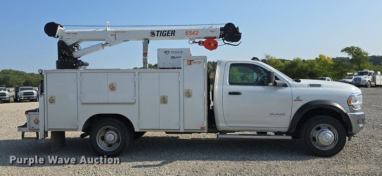 image for item DS4831 2021 Dodge Ram 5500HD utility / service truck