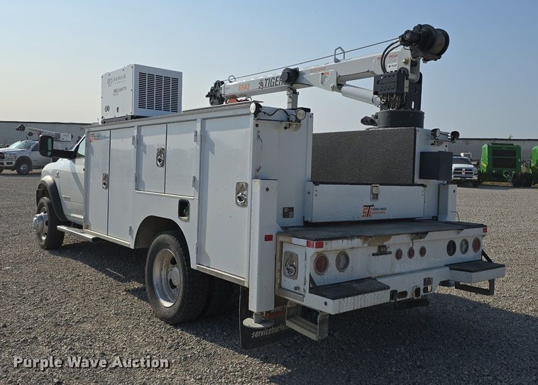 image for item DS4831 2021 Dodge Ram 5500HD utility / service truck