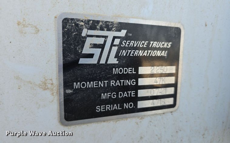 image for item DS4831 2021 Dodge Ram 5500HD utility / service truck