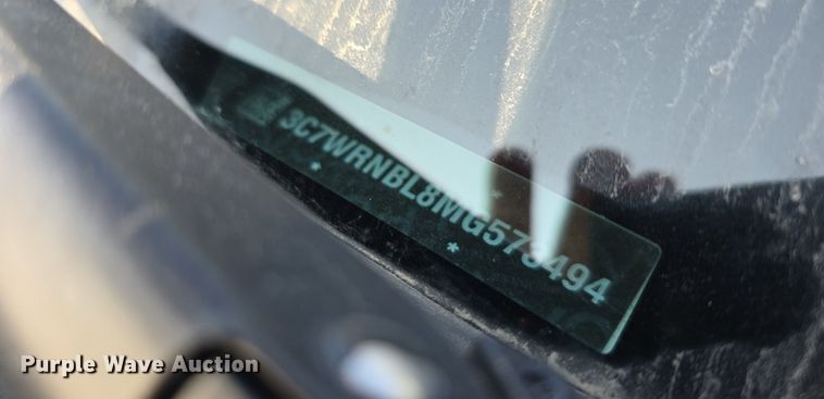 image for item DS4831 2021 Dodge Ram 5500HD utility / service truck