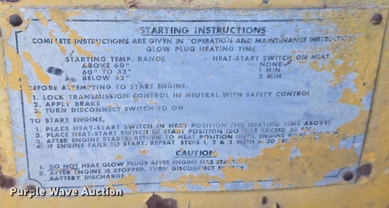 image for item DS4873 1965 Caterpillar 977H track loader