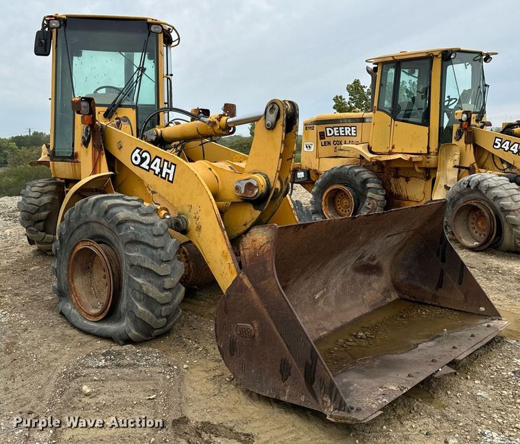 image for item DT2019 John Deere 624H wheel loader