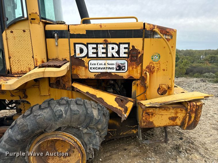 image for item DT2019 John Deere 624H wheel loader