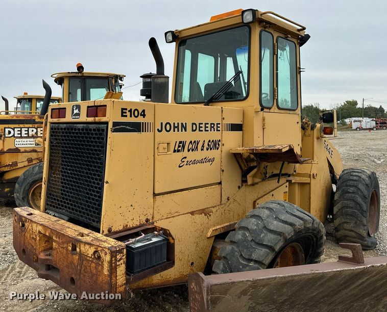 image for item DT2020 1988 John Deere 544E wheel loader