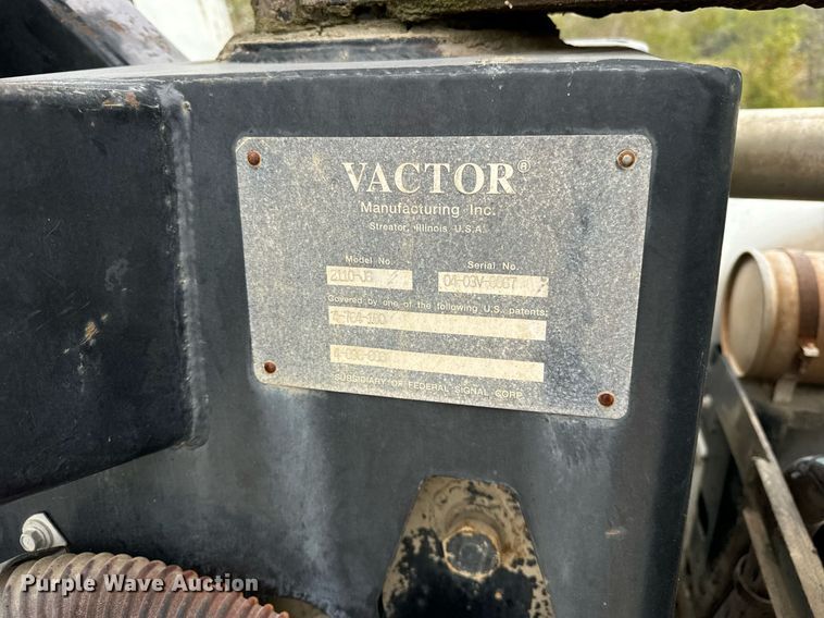 image for item DT2022 2004 Sterling  L-Line hydrovac truck