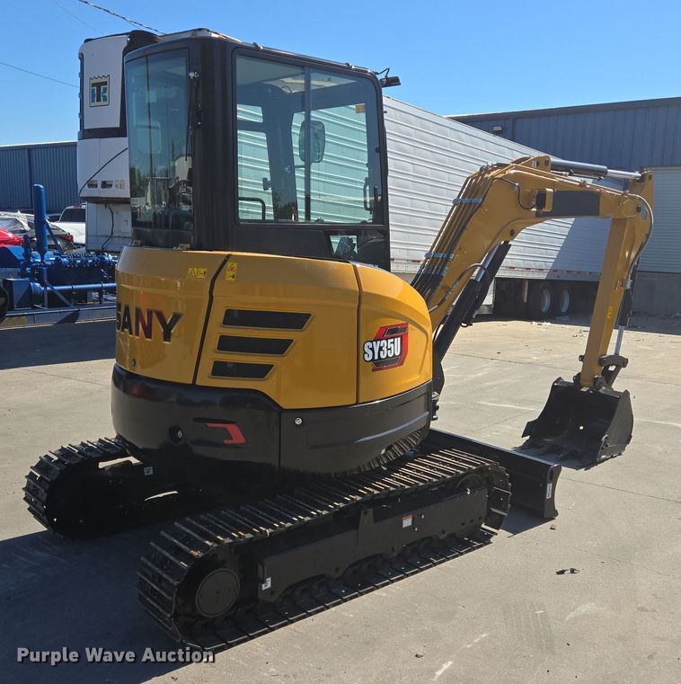image for item DT5283 2024 Sany SY35U mini excavator