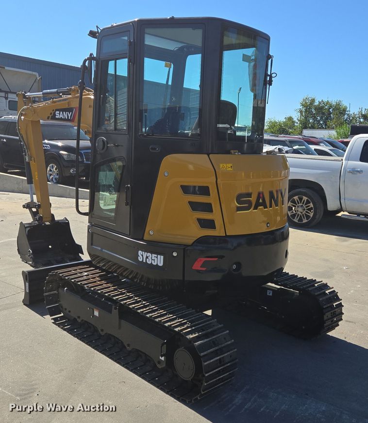 image for item DT5283 2024 Sany SY35U mini excavator