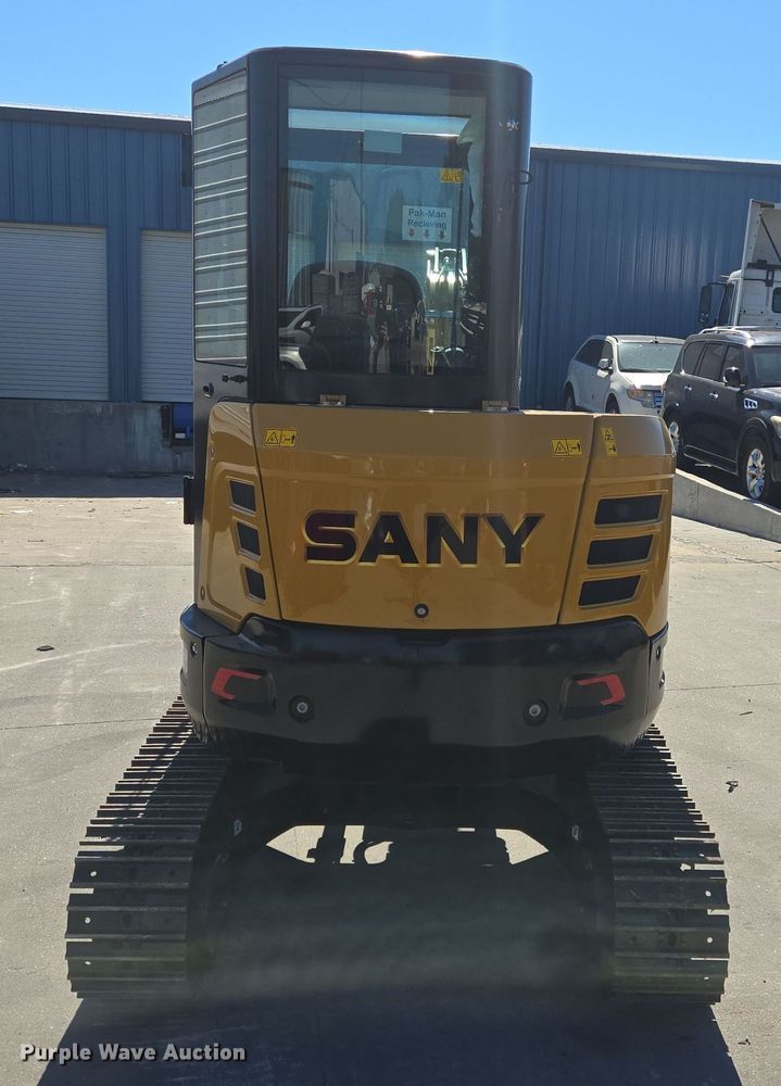 image for item DT5283 2024 Sany SY35U mini excavator