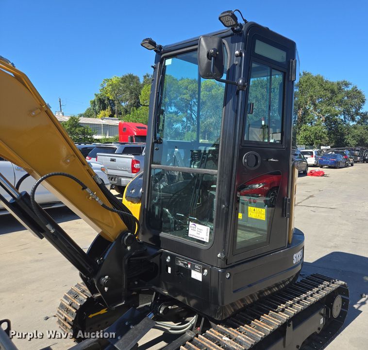 image for item DT5283 2024 Sany SY35U mini excavator