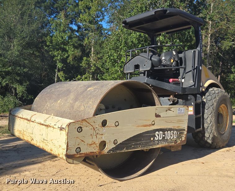 image for item DT5284 2006 Ingersoll-Rand SD-105DX TF single drum vibratory roller