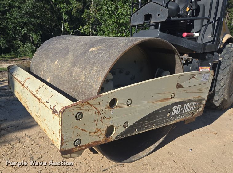 image for item DT5284 2006 Ingersoll-Rand SD-105DX TF single drum vibratory roller