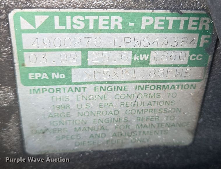 image for item DT5292 1999 Ditch Witch 410 SXD cable plow