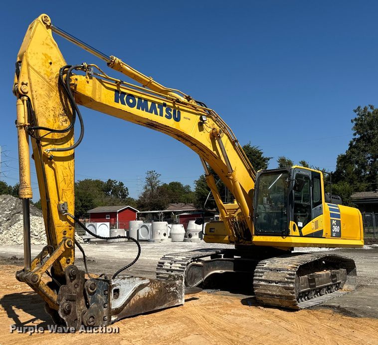 image for item DU3035 2015 Komatsu PC360LC-10 excavator
