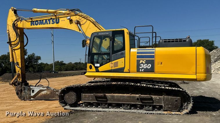 image for item DU3035 2015 Komatsu PC360LC-10 excavator