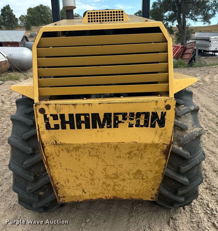 image for item DV2822 1995 Champion SuperPac 600p single drum vibratory roller