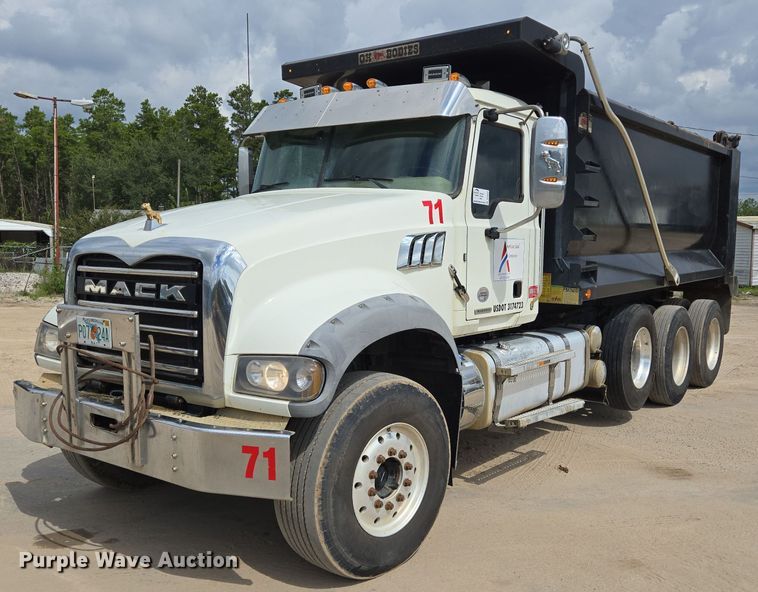 image for item DV5254 2019 Mack Granite dump truck
