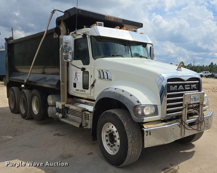 image for item DV5254 2019 Mack Granite dump truck