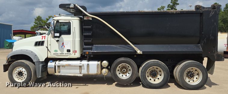 image for item DV5254 2019 Mack Granite dump truck