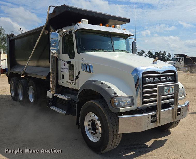 image for item DV5255 2019 Mack Granite dump truck