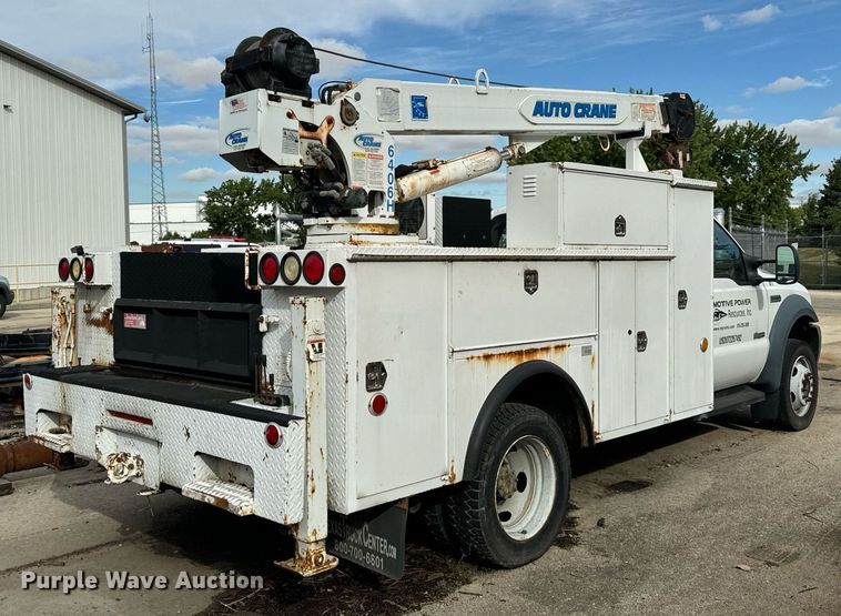 image for item DV5946 2007 Ford F550 Super Duty XL  utility / service truck