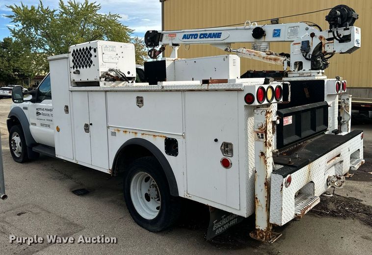 image for item DV5946 2007 Ford F550 Super Duty XL  utility / service truck