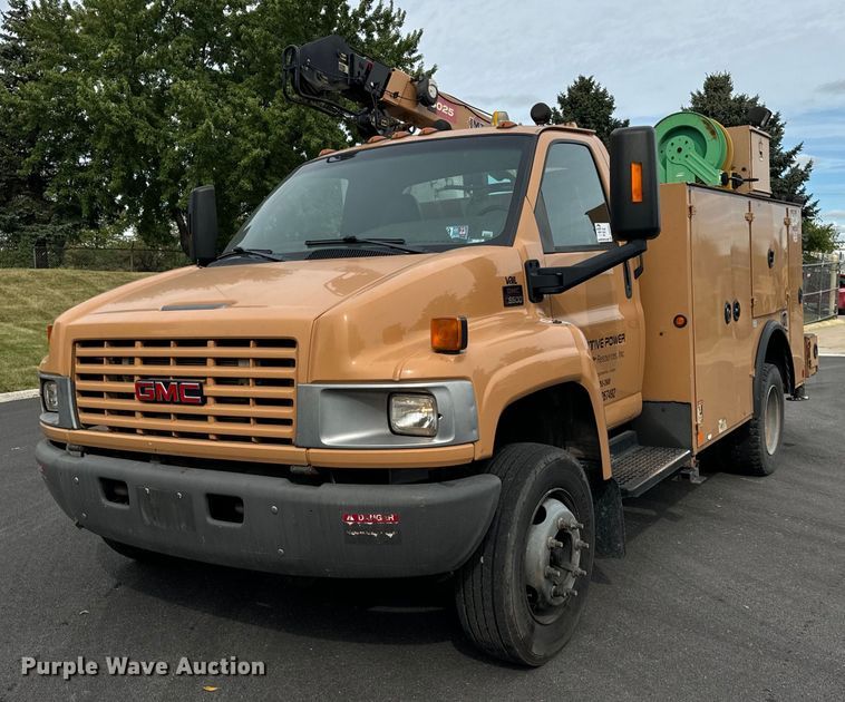 image for item DV5947 2008 GMC C5500 utility / service truck