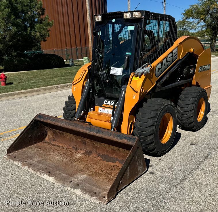 image for item DV5950 2016 Case SV280 skid steer loader