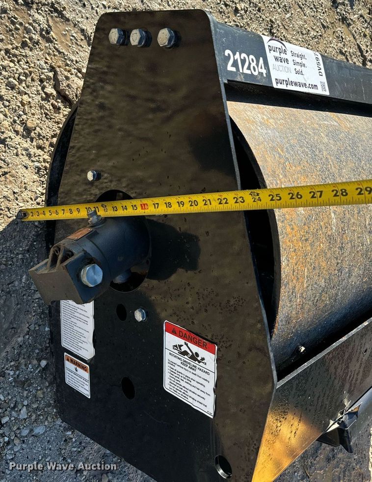 image for item DV5972 2022 Mower king  SSVR72 skid steer vibratory roller