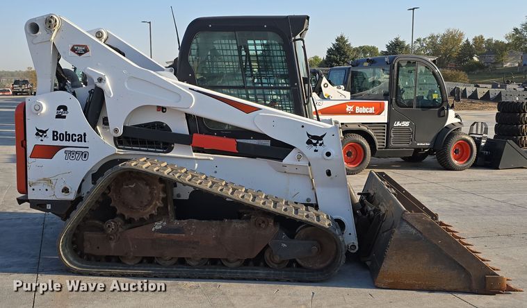 image for item DW3782 2019 Bobcat T870 tracked skid steer loader
