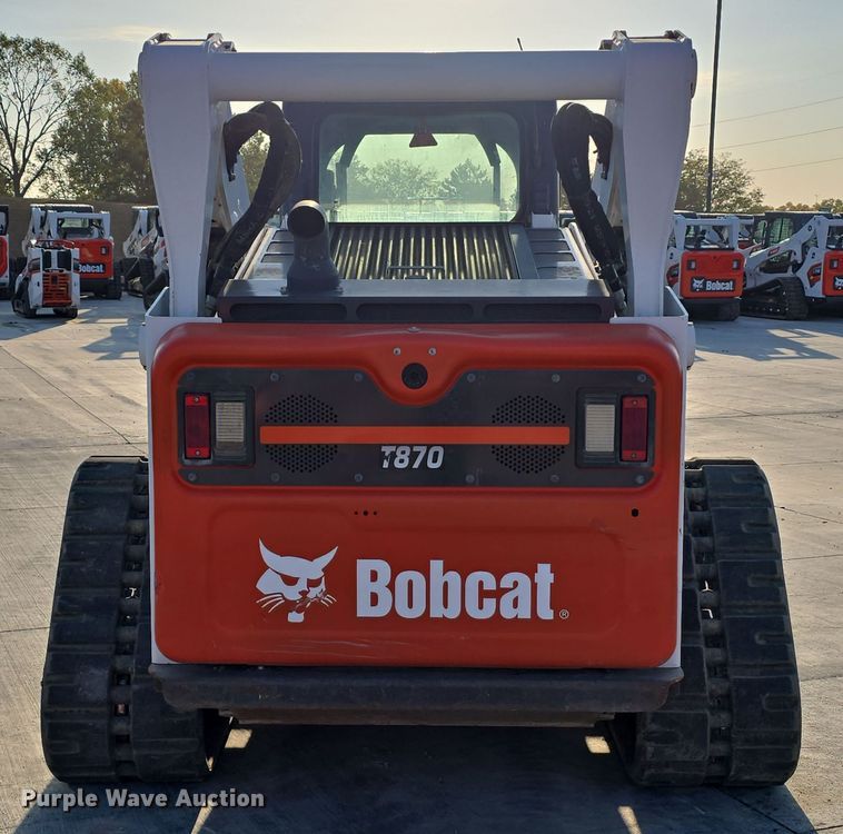 image for item DW3782 2019 Bobcat T870 tracked skid steer loader
