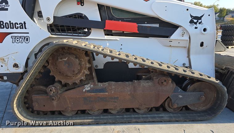 image for item DW3782 2019 Bobcat T870 tracked skid steer loader