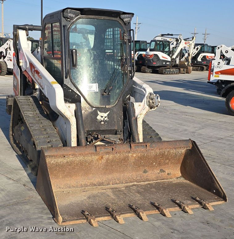 image for item DW3783 2021 Bobcat T66 tracked skid steer loader