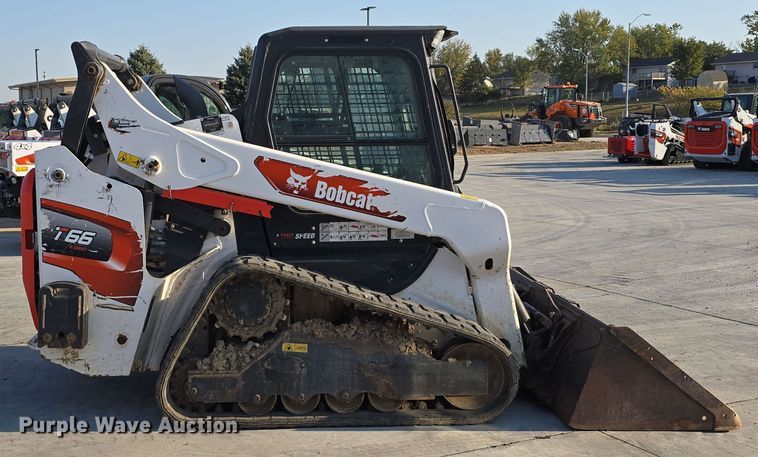 image for item DW3783 2021 Bobcat T66 tracked skid steer loader